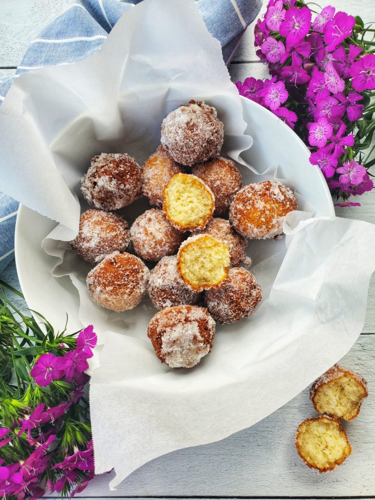 Sugared Donut Holes