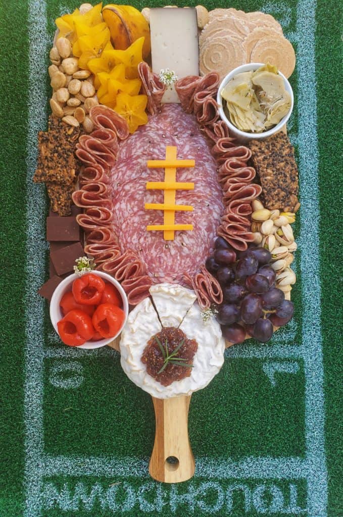 Football Cheese board