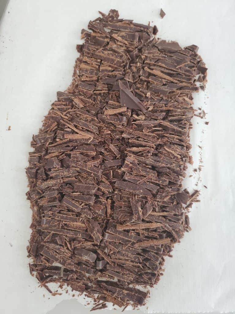 Chocolate bar cut
