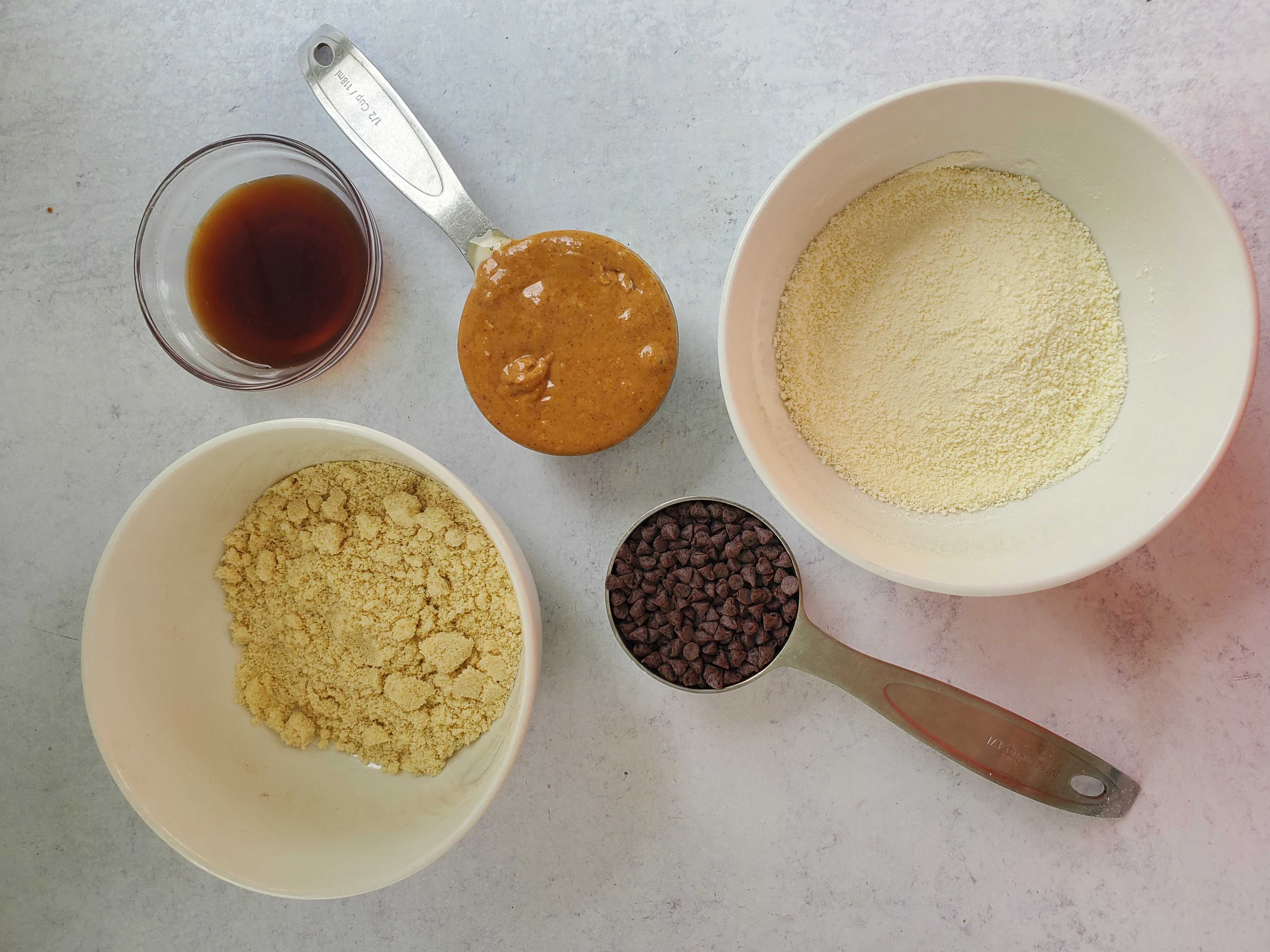 ingredients for peanut butter bites