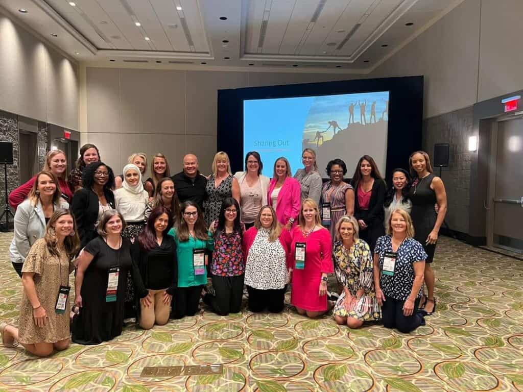 Group picture of Academy Media Spokesperson at the food and nutrition conference