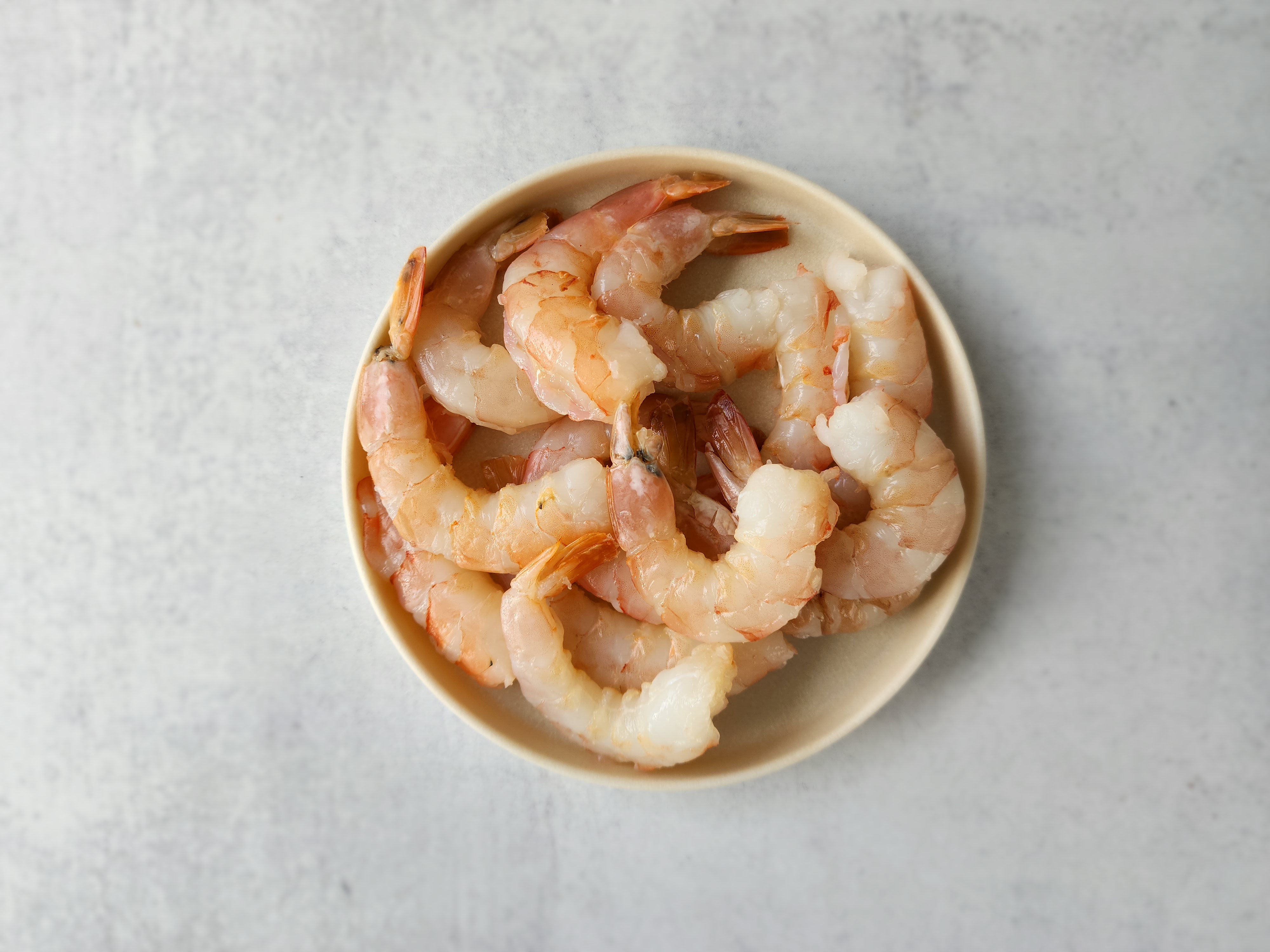 Plate of shrimp for Easy Shrimp Cocktail