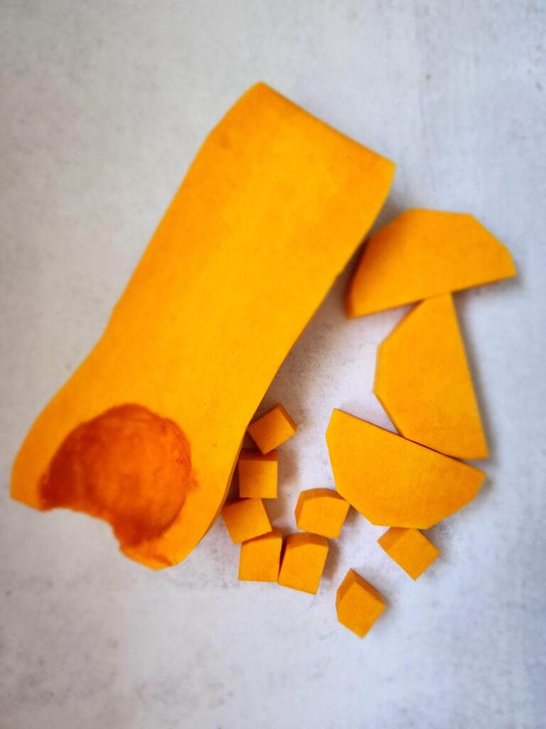 Top-Shot of Butternut Squash