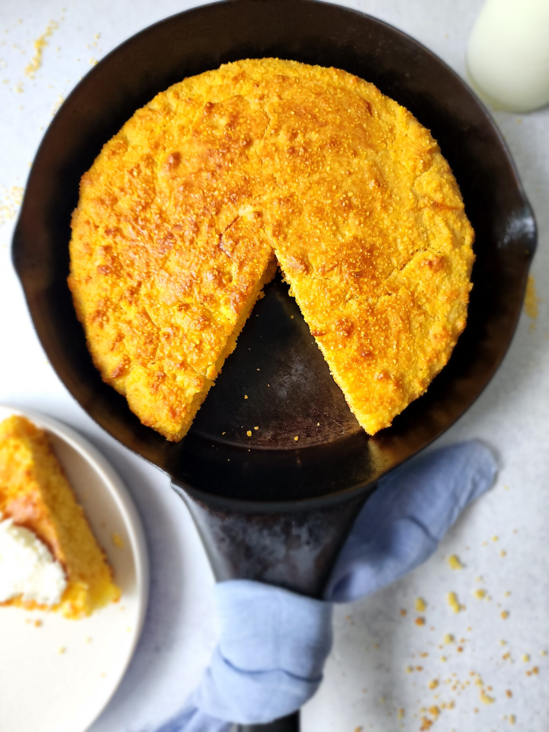 Skillet Cornbread - Amy's Nutrition Kitchen