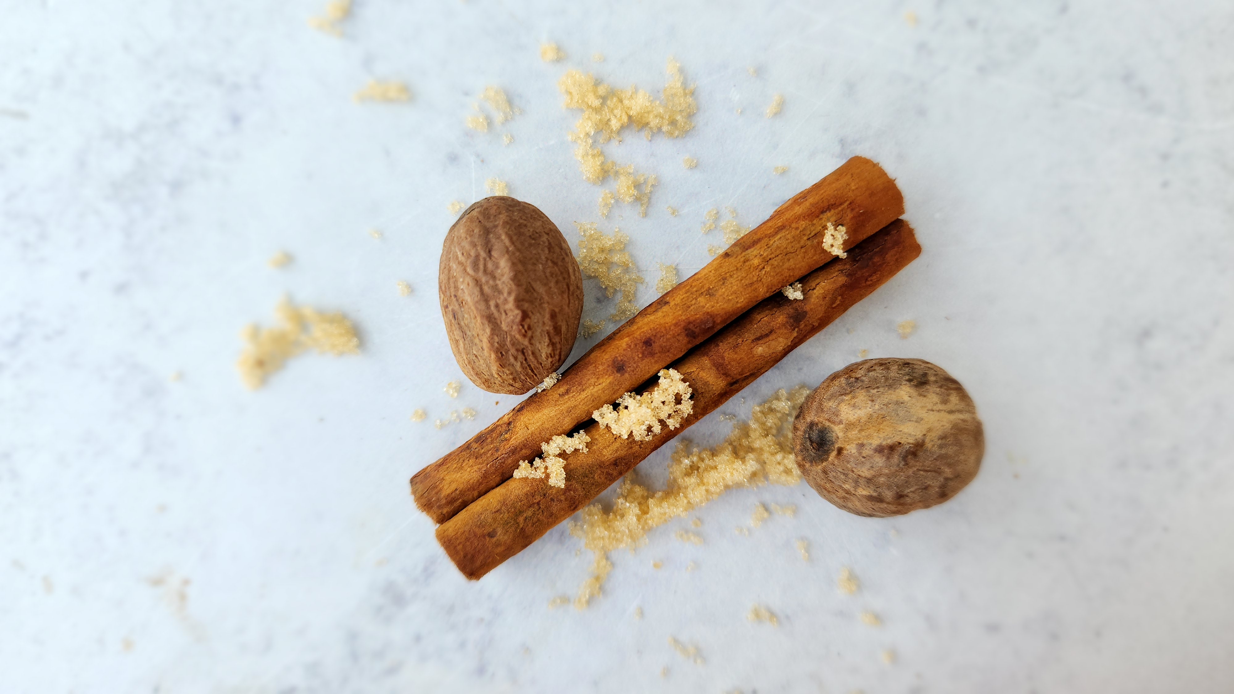 sweet potato casserole - cinnamon and nutmeg