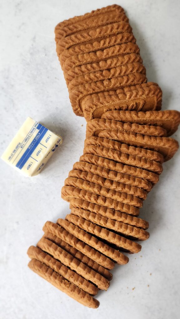 biscoff cookies and butter