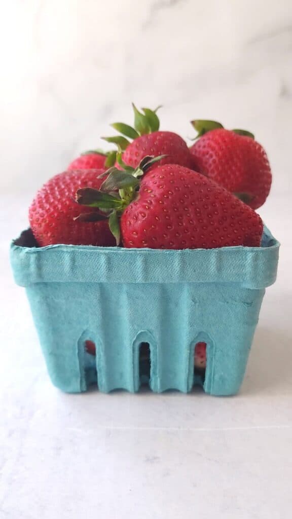 basket of fresh strawberries