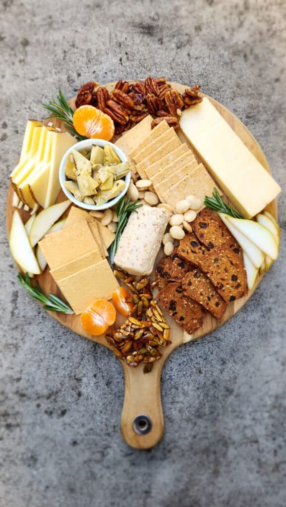 cheese board spread for your game-day eats!