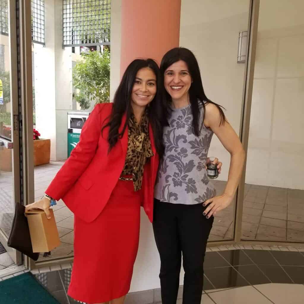 picture of Shannon Allen and myself