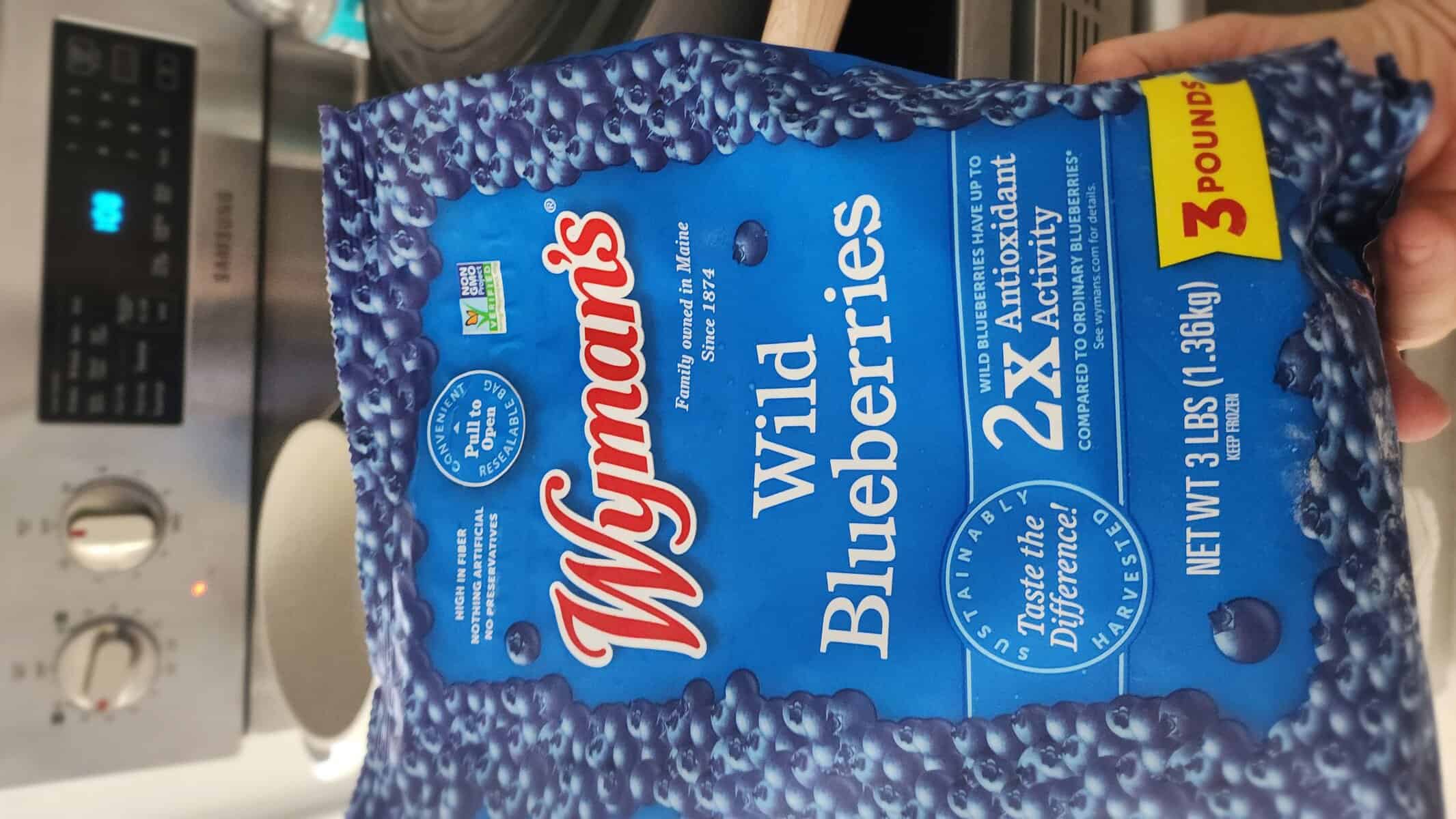 wild frozen blueberries to use for Frozen Blueberry Yogurt