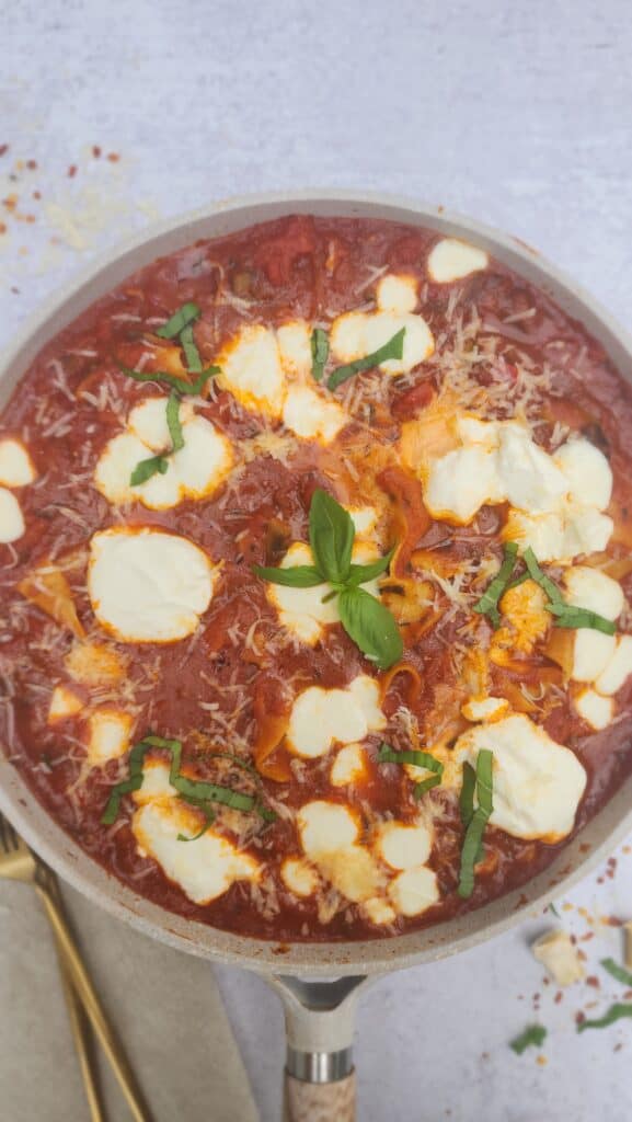 skillet lasagna