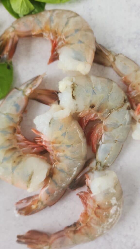 shrimp as an add-in for baked feta pasta