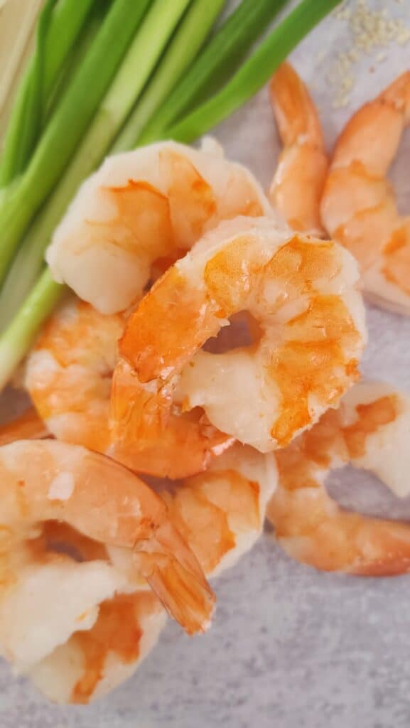cooked shrimp