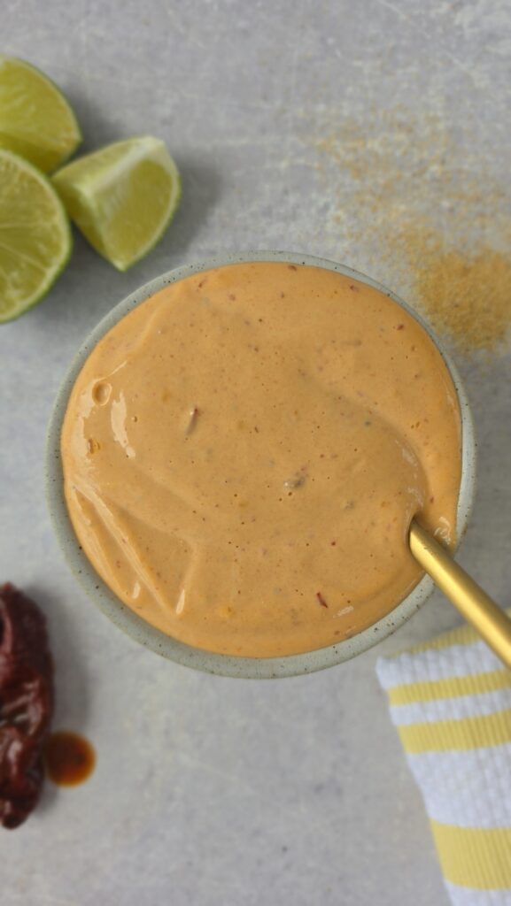 bowl of chipotle mayo