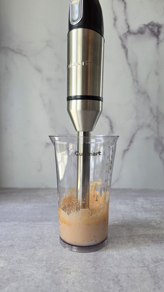 blender cup for chipotle mayo