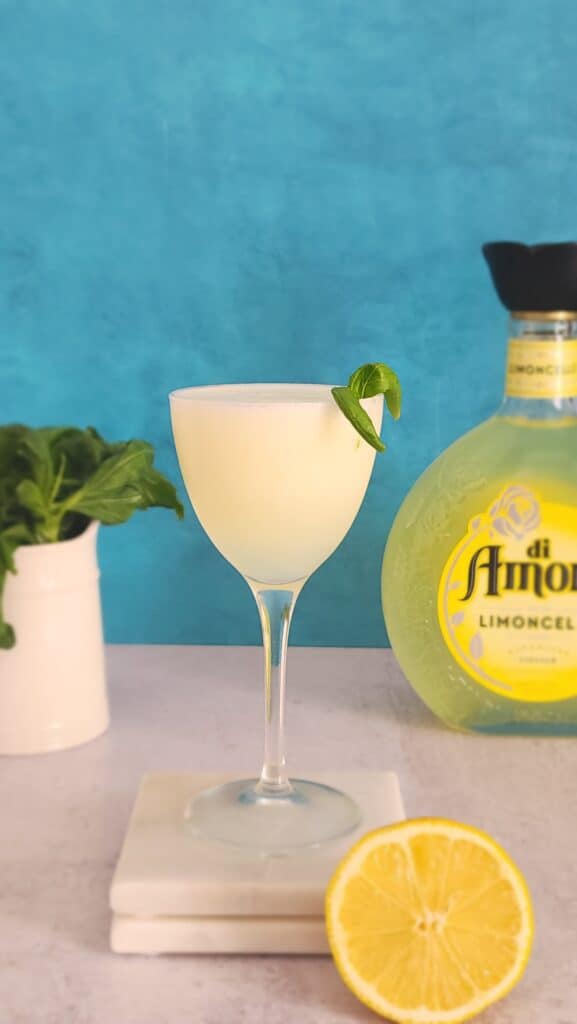picture, front shot, of a Storm Sour cocktail