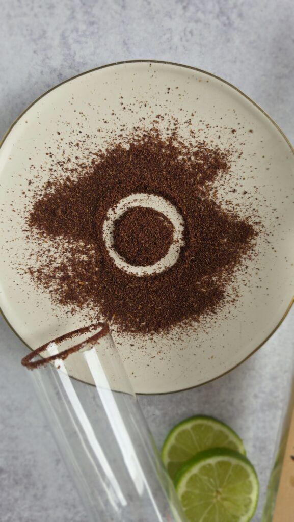 plate of sumac to use as a rim topper for the Cherry Bomb Mule