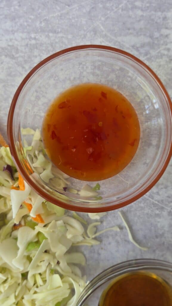 sweet chili sauce for sesame ginger slaw